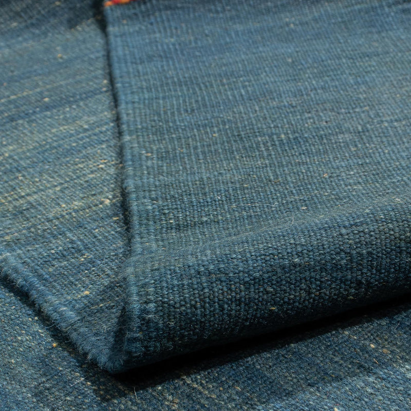 Kelim Rug - Oriental - 203 x 146 cm - dark blue