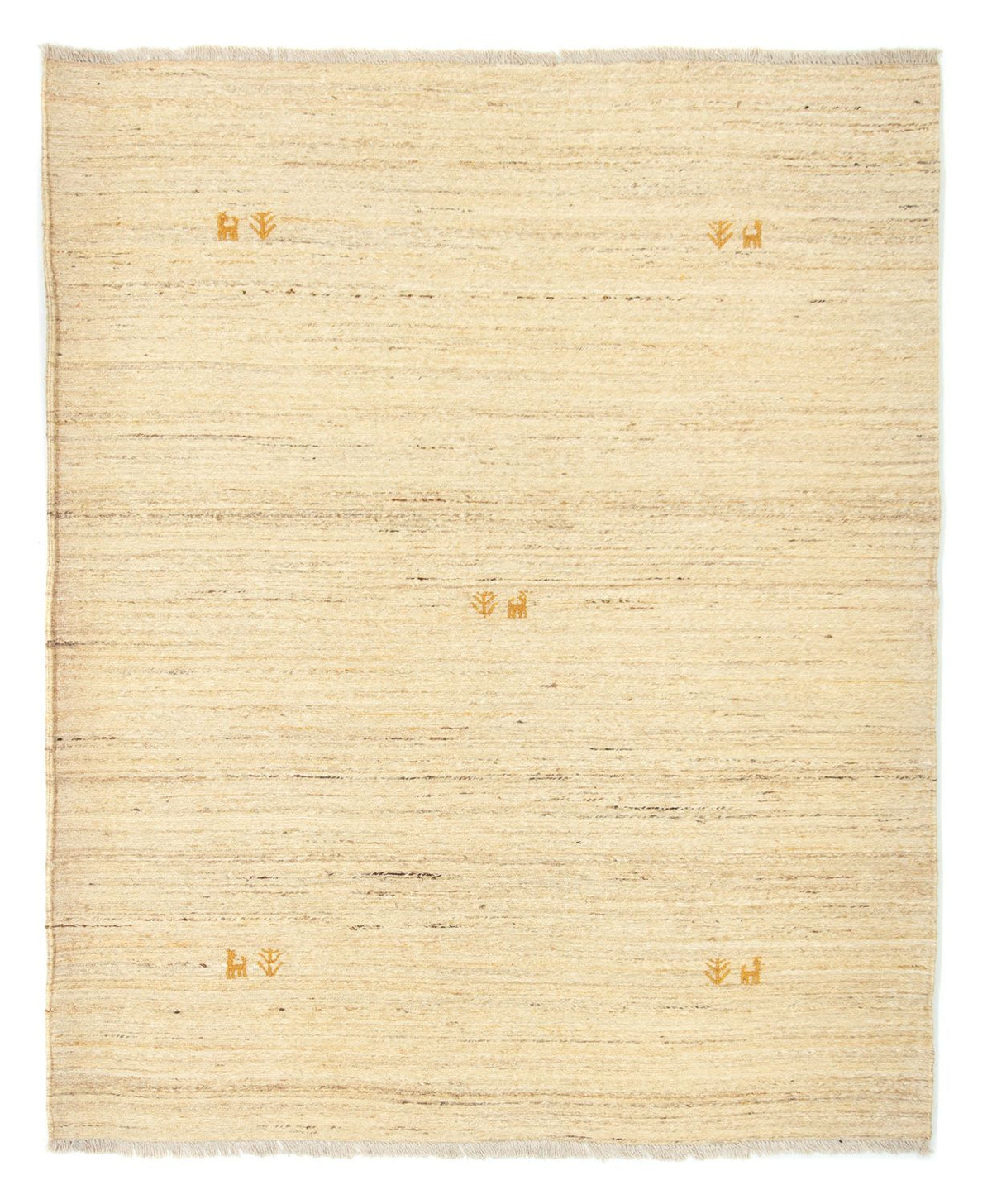 Gabbeh Rug - Perser - 192 x 156 cm - beige