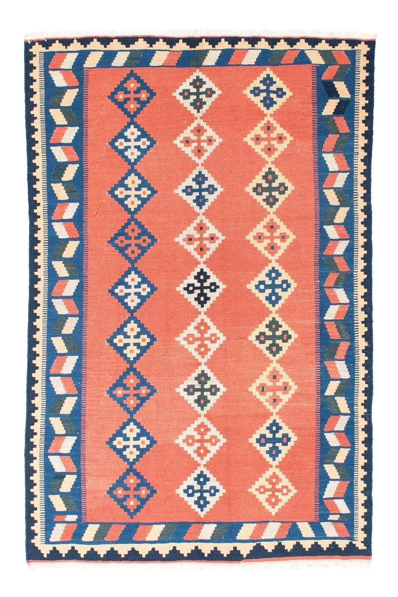 Kelim Rug - Oriental - 193 x 135 cm - orange