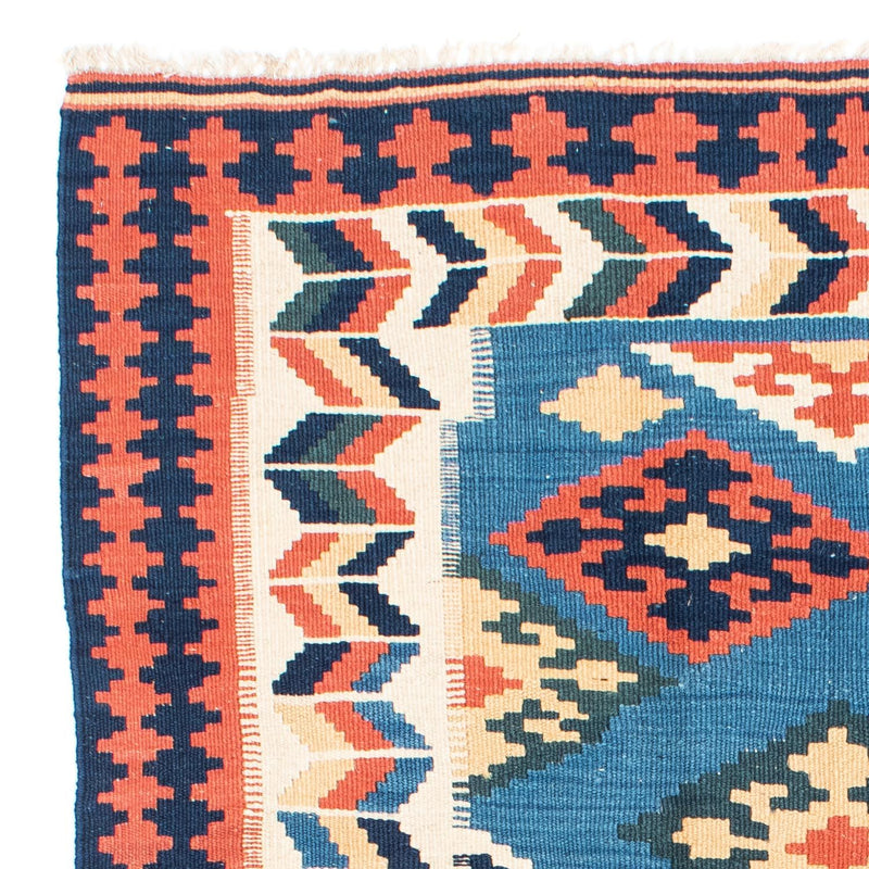 Kelim Rug - Oriental - 194 x 133 cm - blue