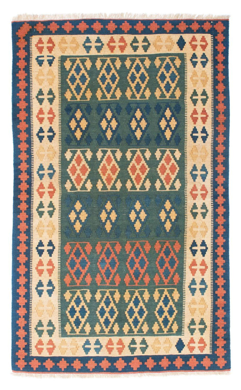 Kelim Rug - Oriental - 198 x 121 cm - blue