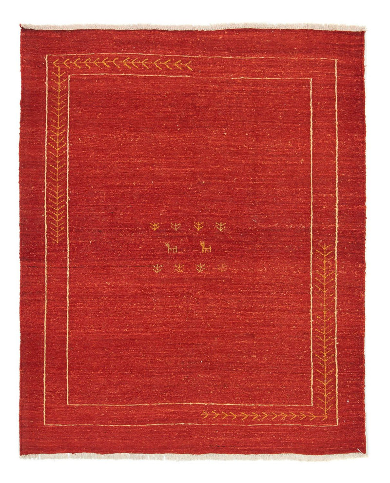 Persian Gabbeh Rug 191x152cm - Perserteppich Wollteppich