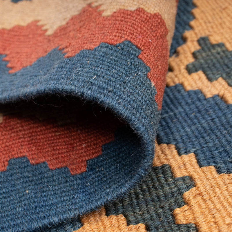 Kelim Rug - Oriental - 193 x 124 cm - blue