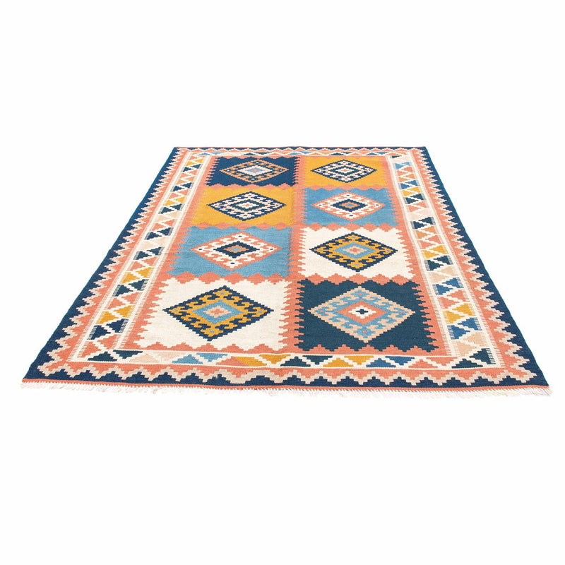 Kelim Rug - Oriental - 200 x 159 cm - blue