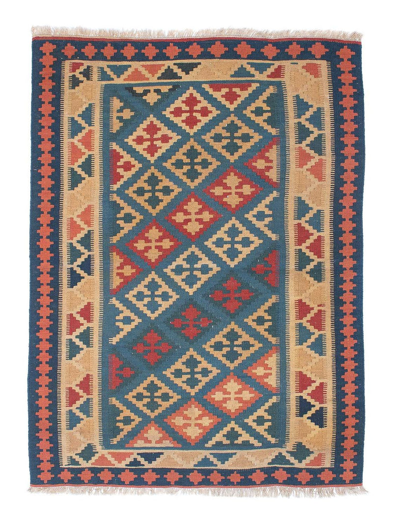 Kelim Rug - Oriental - 168 x 118 cm - blue