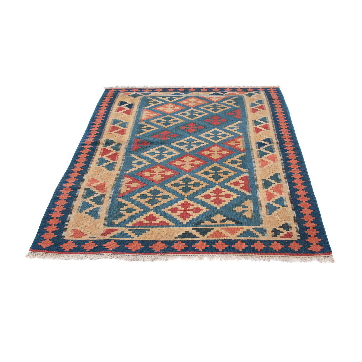Kelim Rug - Oriental - 168 x 118 cm - blue