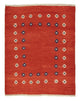 Gabbeh Persian Rug 192x152cm - Perserteppich Wollteppich