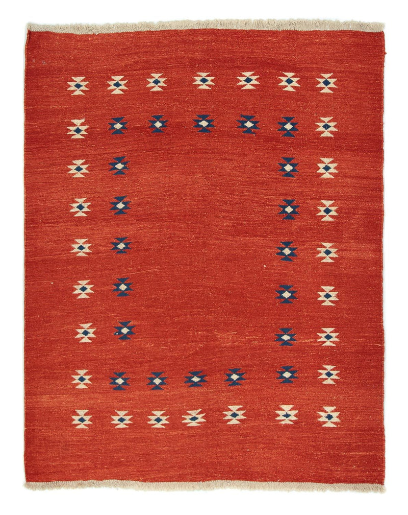 Gabbeh Rug - Perser - 192 x 152 cm - red