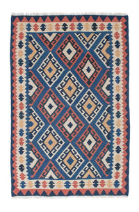 Kelim Rug - Oriental - 172 x 115 cm - blue