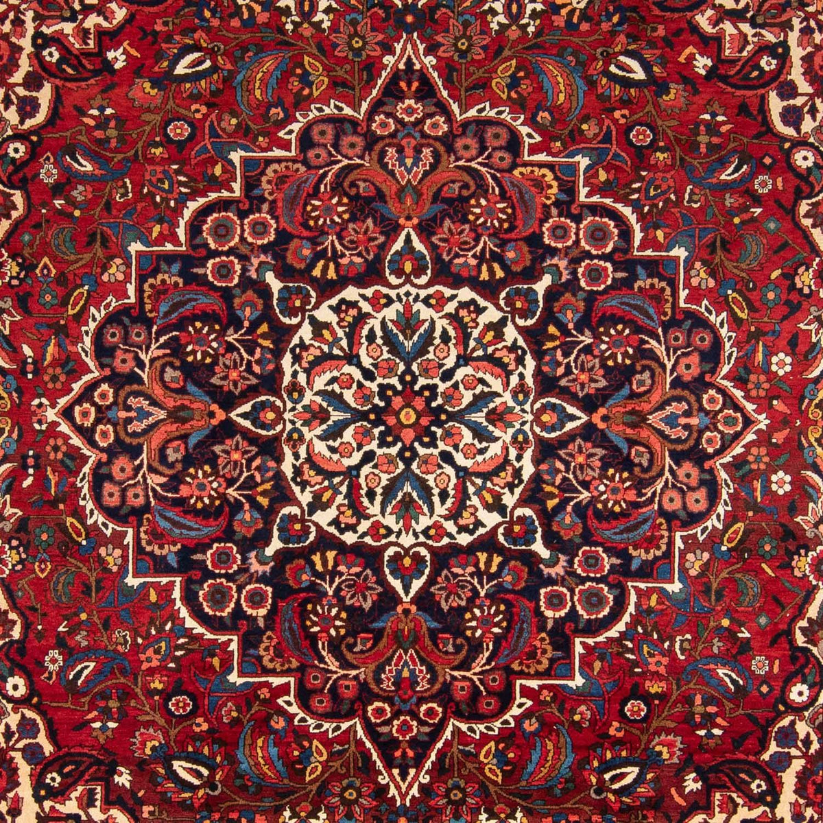 Perser Rug - Nomadic - 360 x 272 cm - dark red