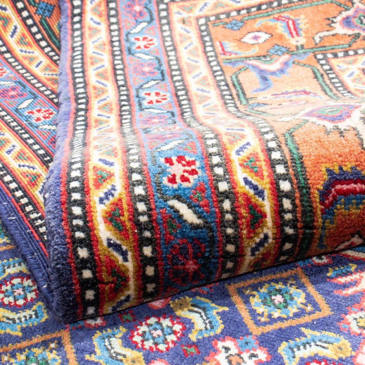 Perser Rug - Nomadic - 280 x 195 cm - blue