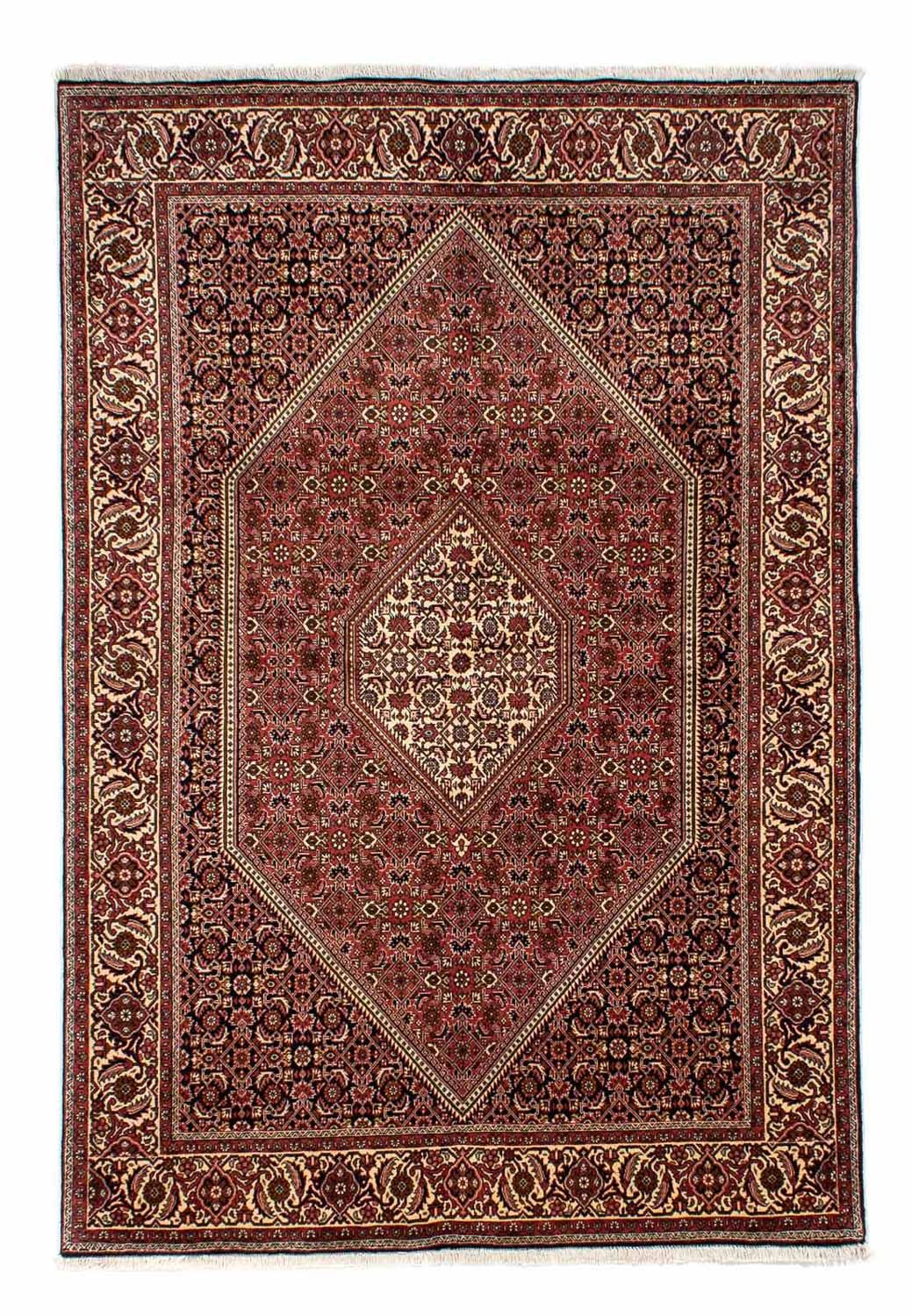 Perser Rug - Bidjar - 243 x 167 cm - dark red