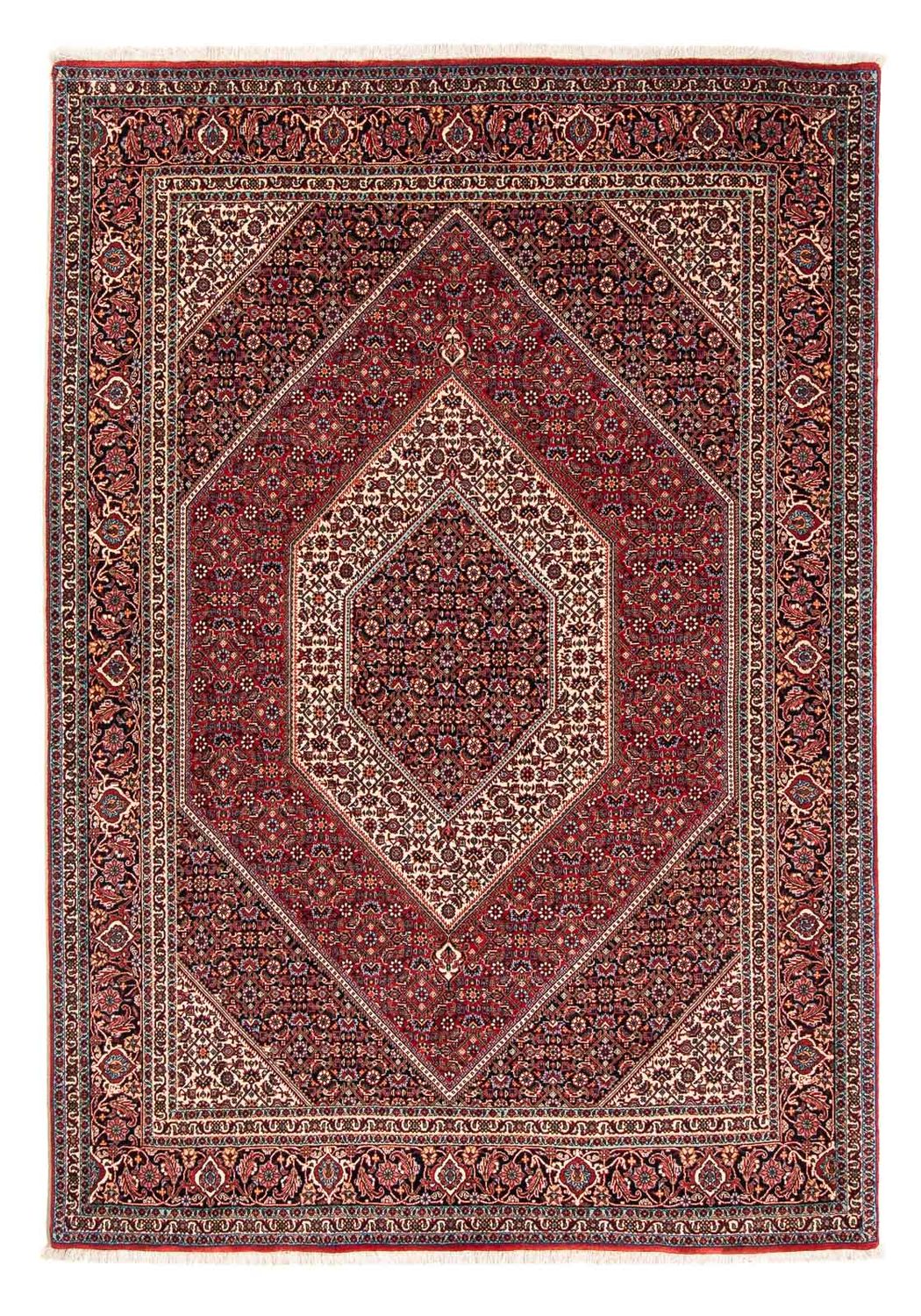 Perser Rug - Bidjar - 237 x 173 cm - dark red