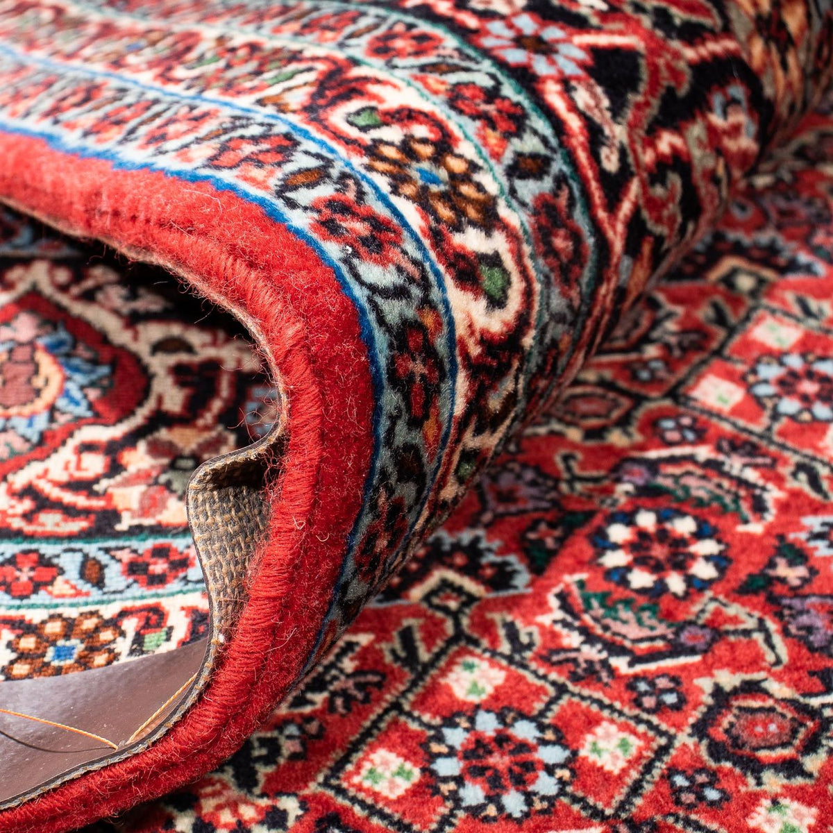 Perser Rug - Bidjar - 237 x 173 cm - dark red