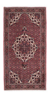 Bidjar Rug 100x194cm - Persian Rugs - Runner / Dark Red / 100 x 194 cm Runner