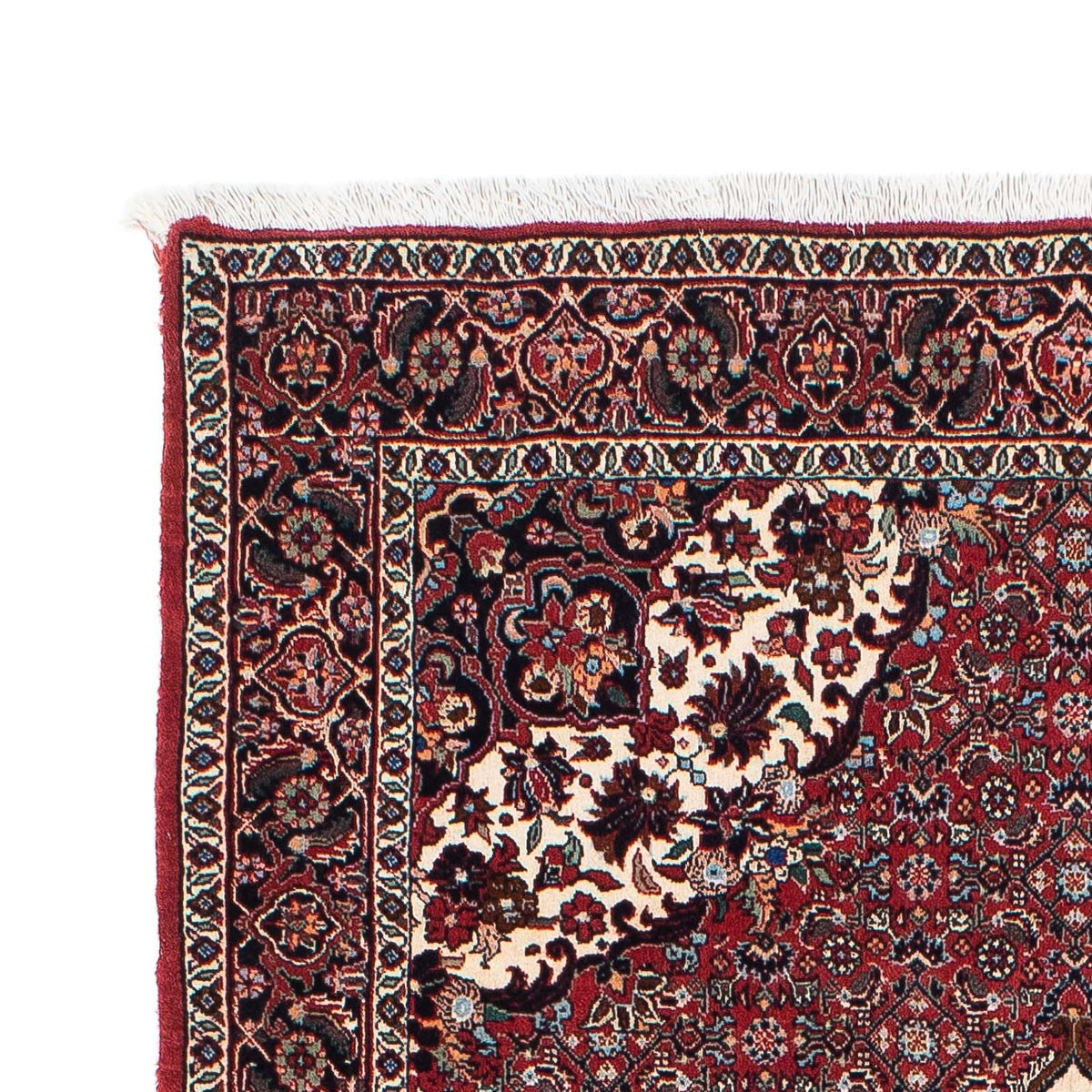 Runner Perser Rug - Bidjar - 194 x 100 cm - dark red