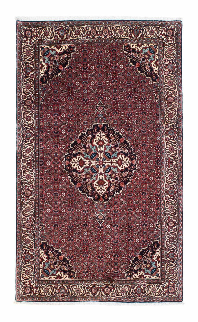 Perser Rug - Bidjar - 194 x 114 cm - dark red