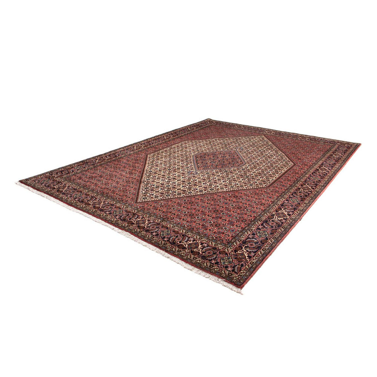 Perser Rug - Bidjar - 343 x 252 cm - dark red