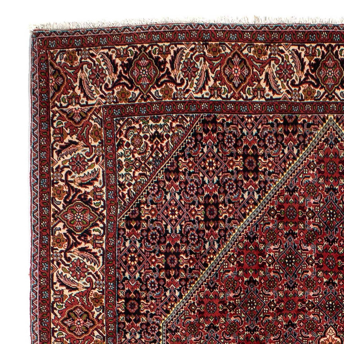 Perser Rug - Bidjar - 290 x 206 cm - dark red