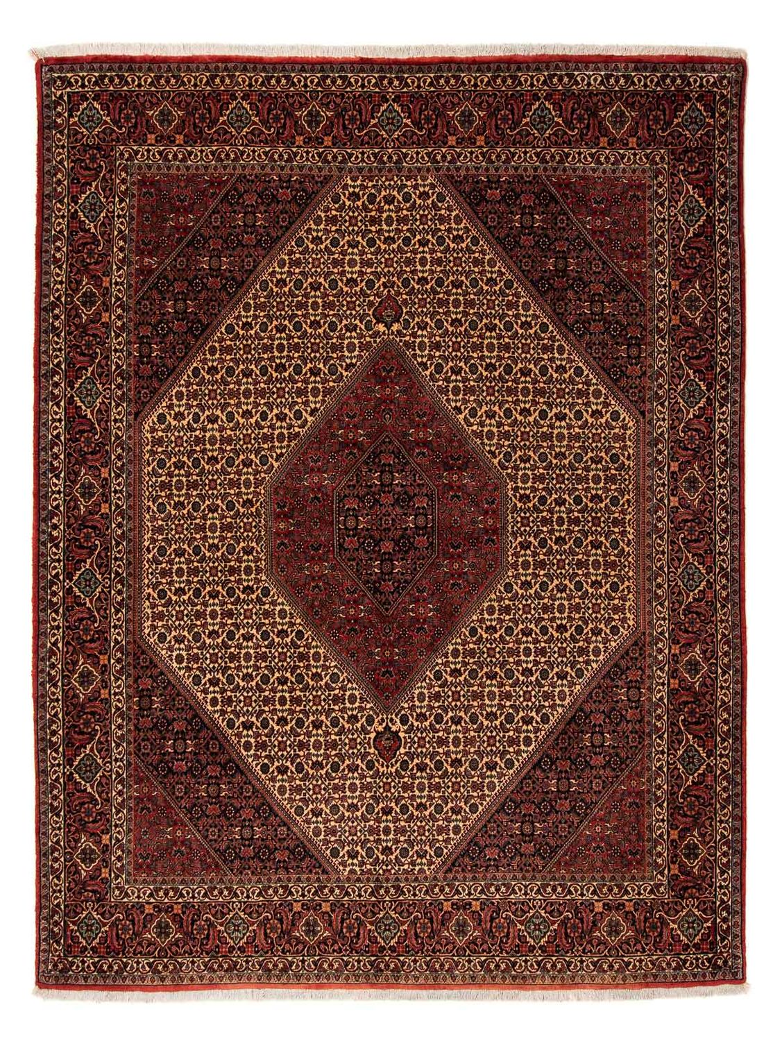 Perser Rug - Bidjar - 250 x 200 cm - dark red
