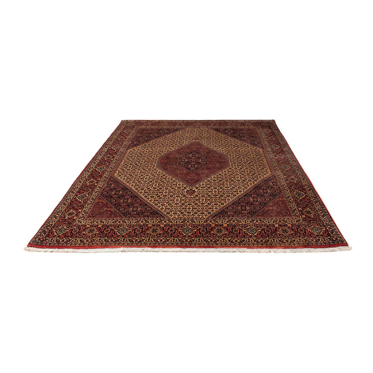 Perser Rug - Bidjar - 250 x 200 cm - dark red