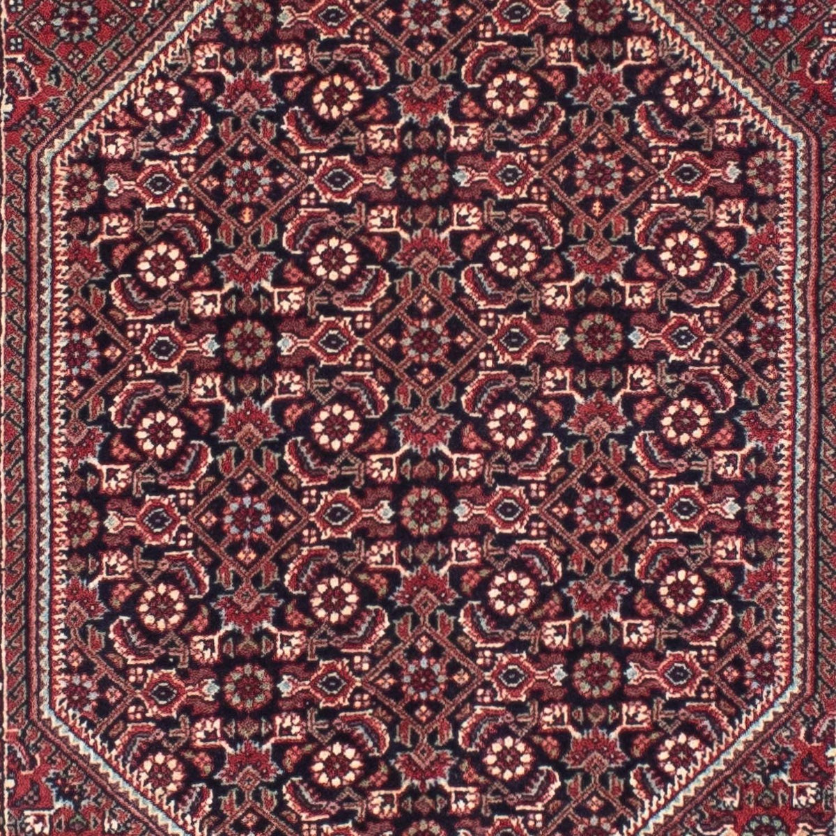 Runner Perser Rug - Bidjar - 315 x 78 cm - red