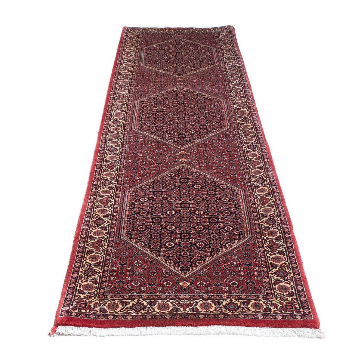 Runner Perser Rug - Bidjar - 315 x 78 cm - red