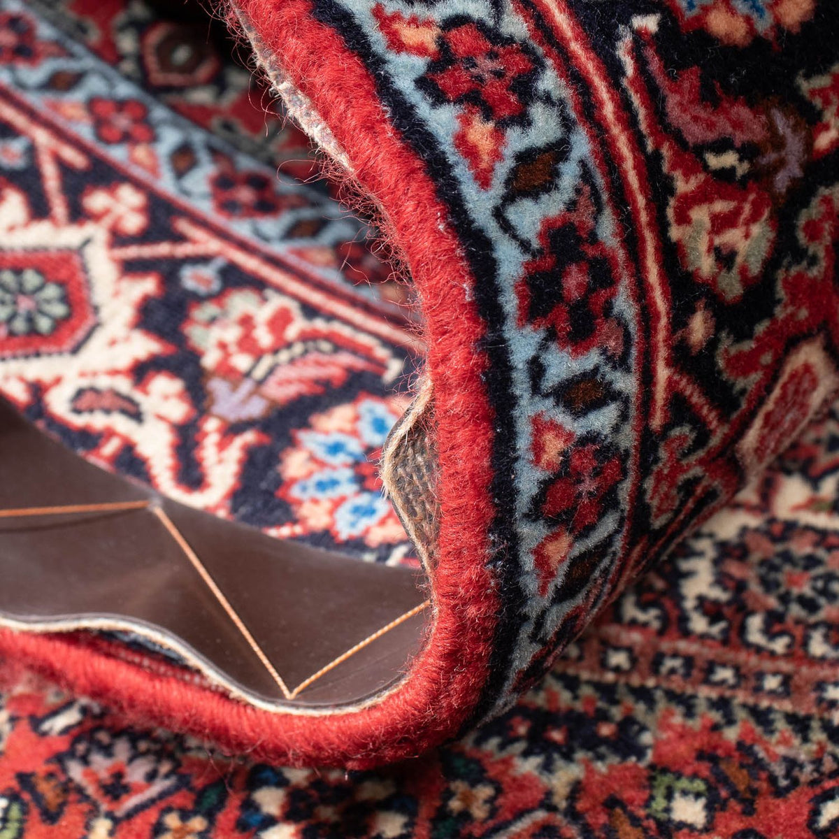 Runner Perser Rug - Bidjar - 282 x 78 cm - light red