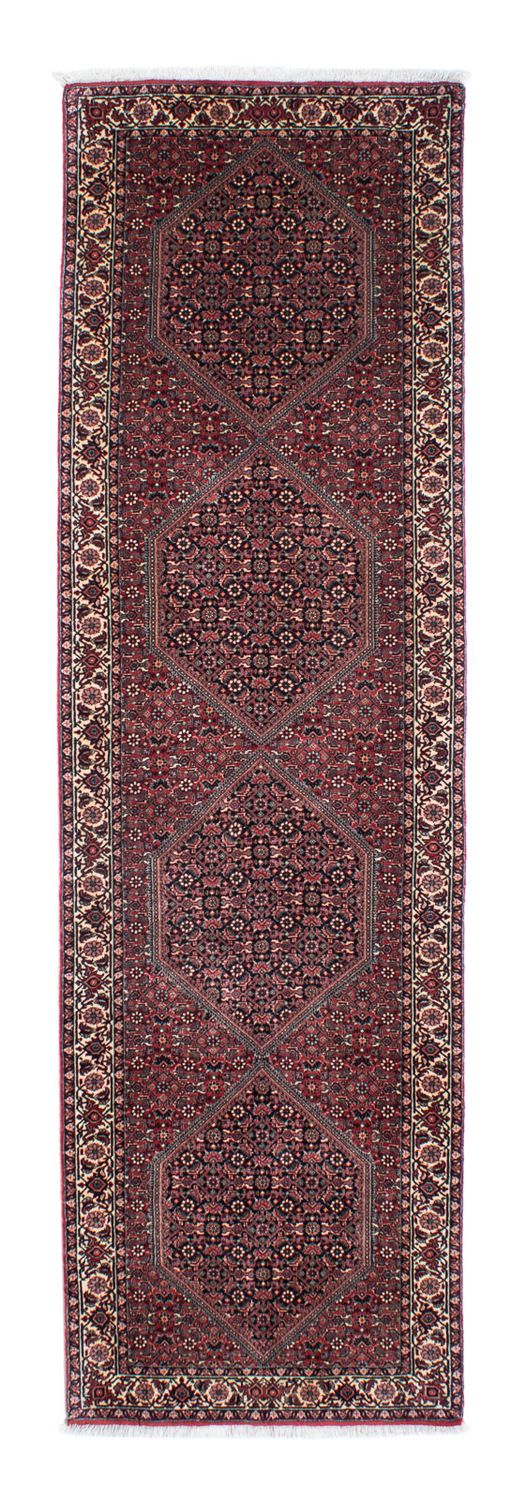 Runner Perser Rug - Bidjar - 288 x 84 cm - red