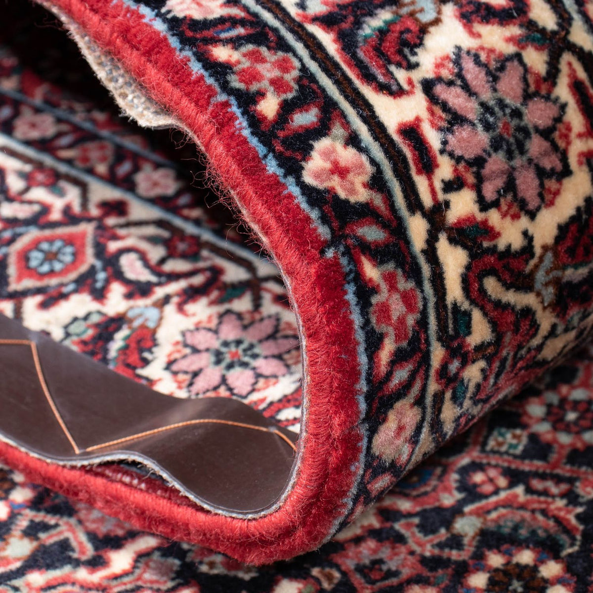 Runner Perser Rug - Bidjar - 288 x 84 cm - red