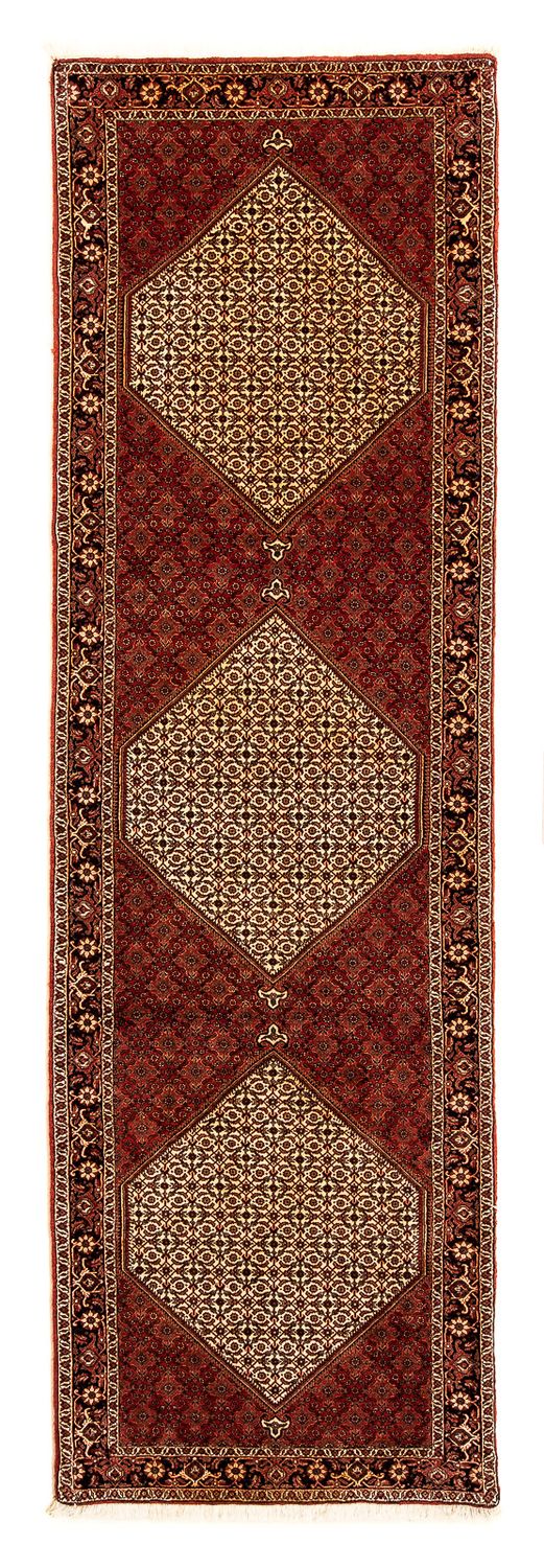 Runner Perser Rug - Bidjar - 305 x 84 cm - dark red