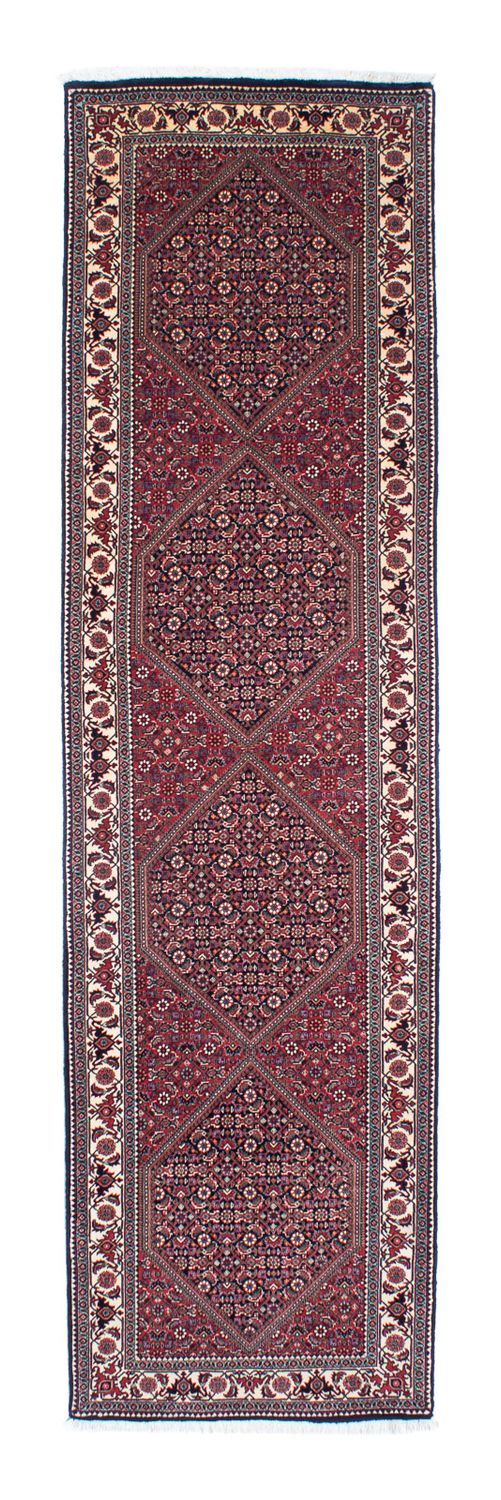 Runner Perser Rug - Bidjar - 303 x 84 cm - red