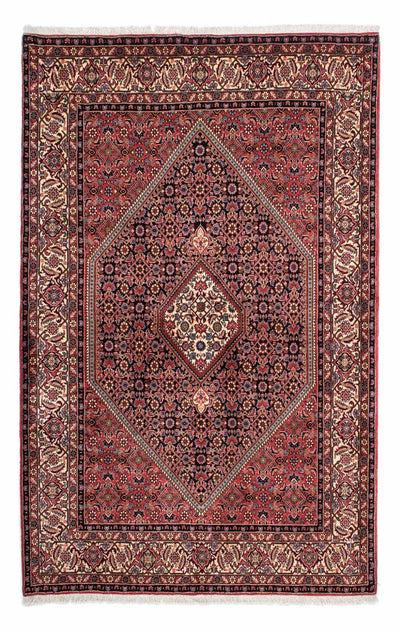 Bidjar - Zanjan Rug 142x223cm - Persian Rugs - light red