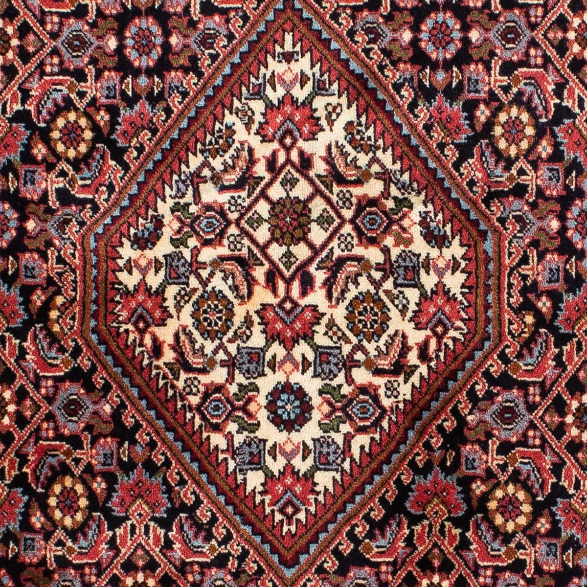 Perser Rug - Bidjar - 223 x 142 cm - light red