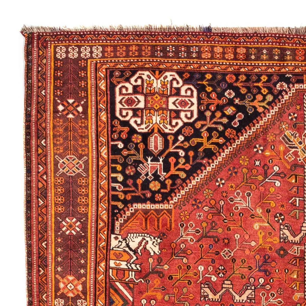 Perser Rug - Nomadic - 255 x 162 cm - red