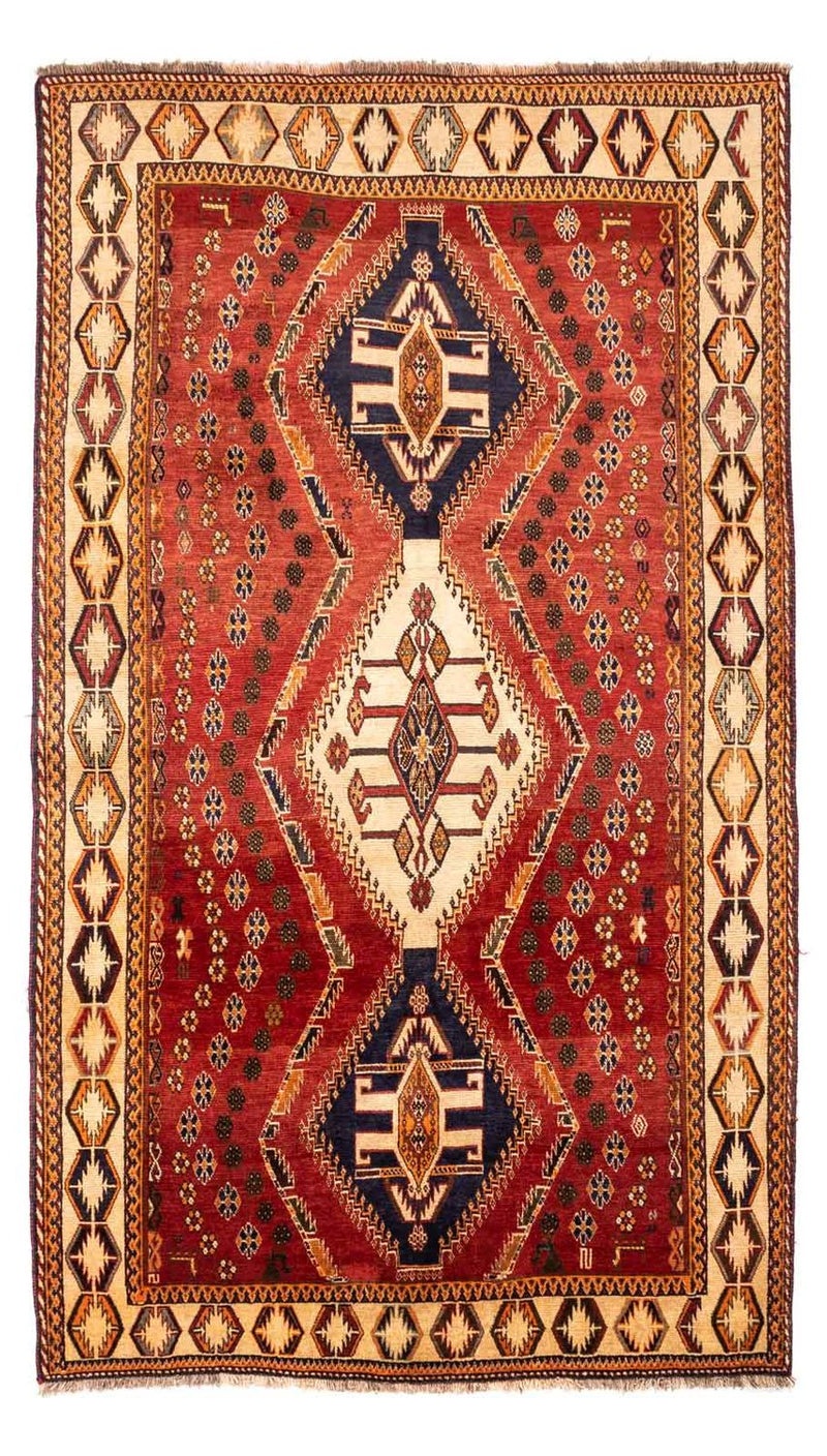 Perser Rug - Nomadic - 270 x 152 cm - red