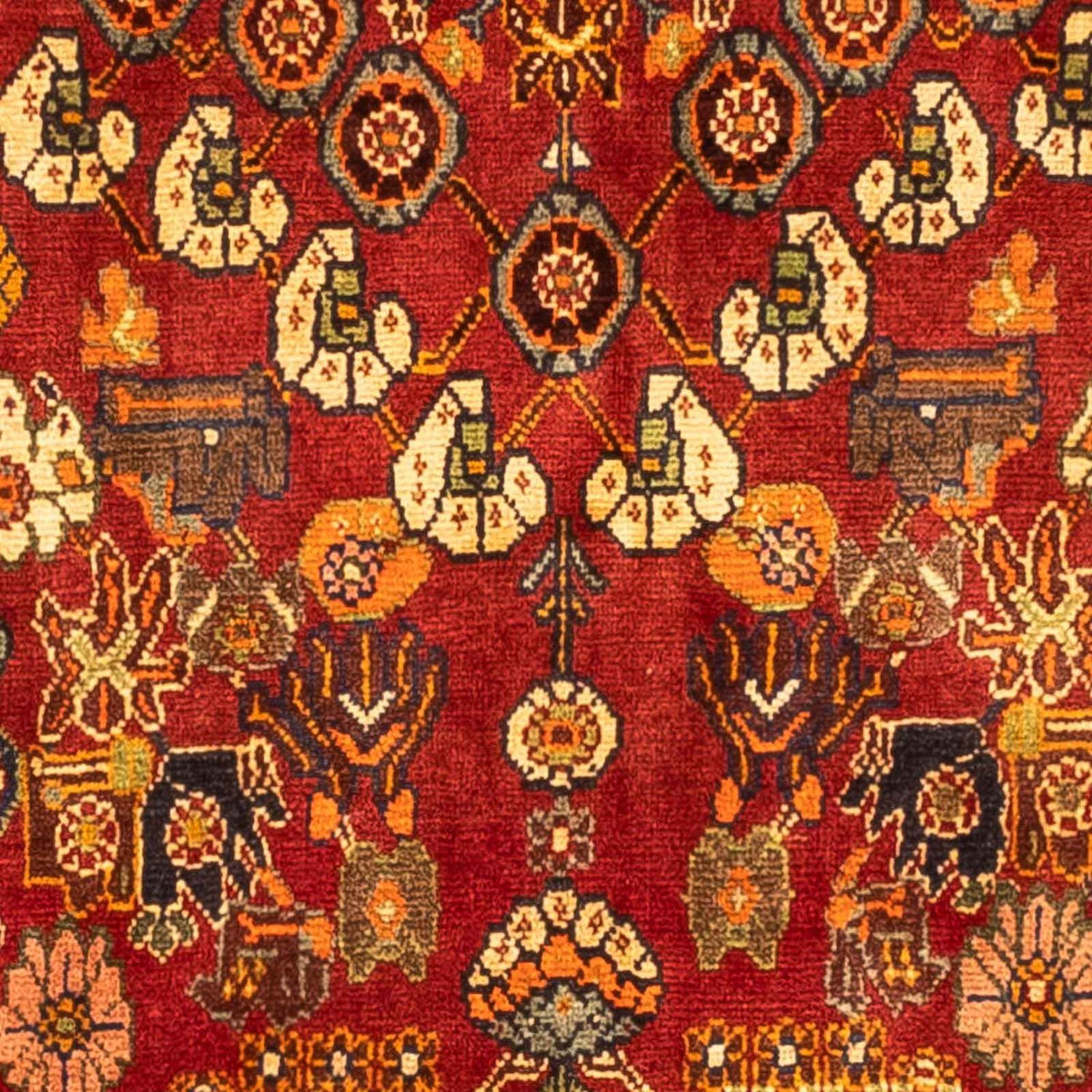 Perser Rug - Nomadic - 277 x 169 cm - red