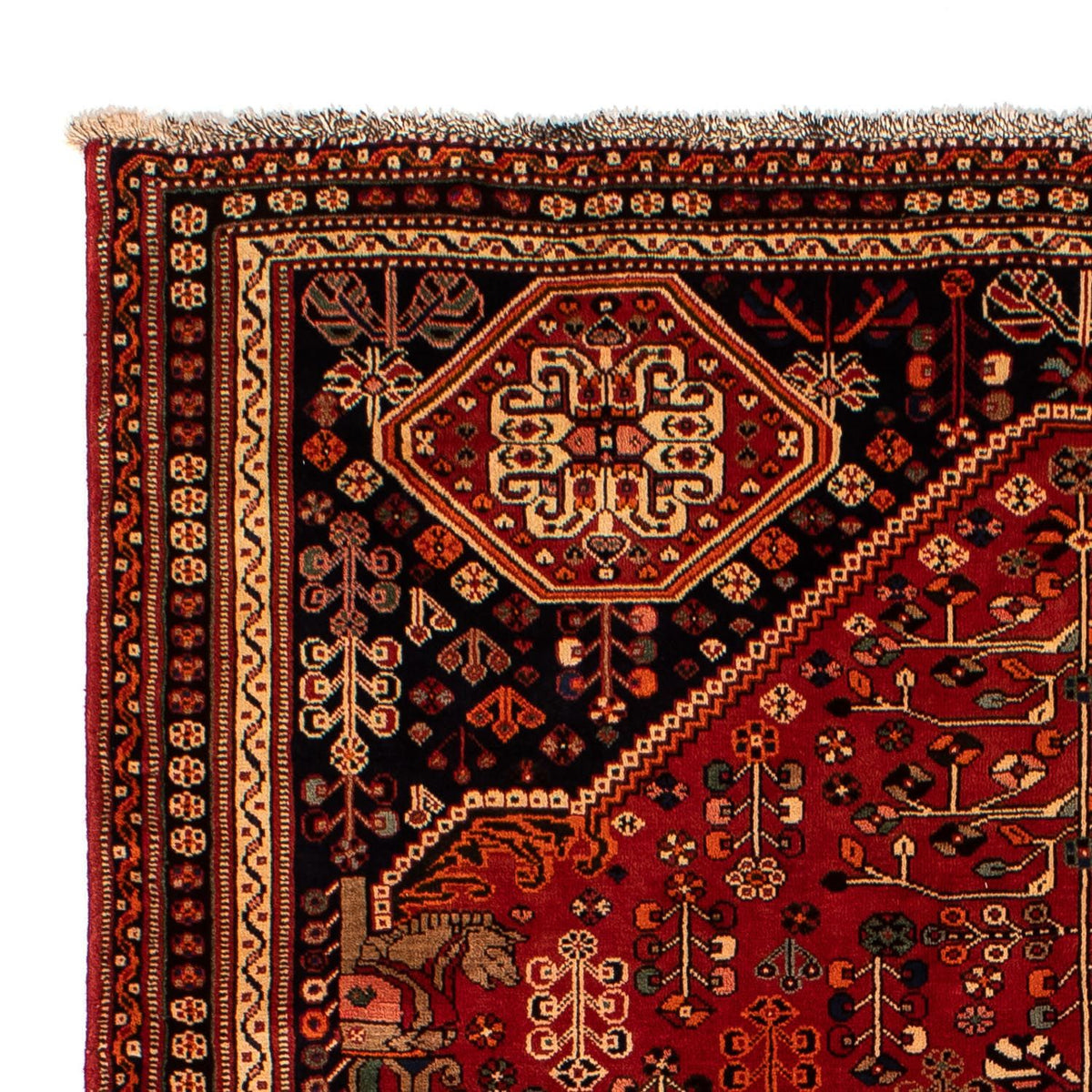 Perser Rug - Nomadic - 273 x 198 cm - dark red