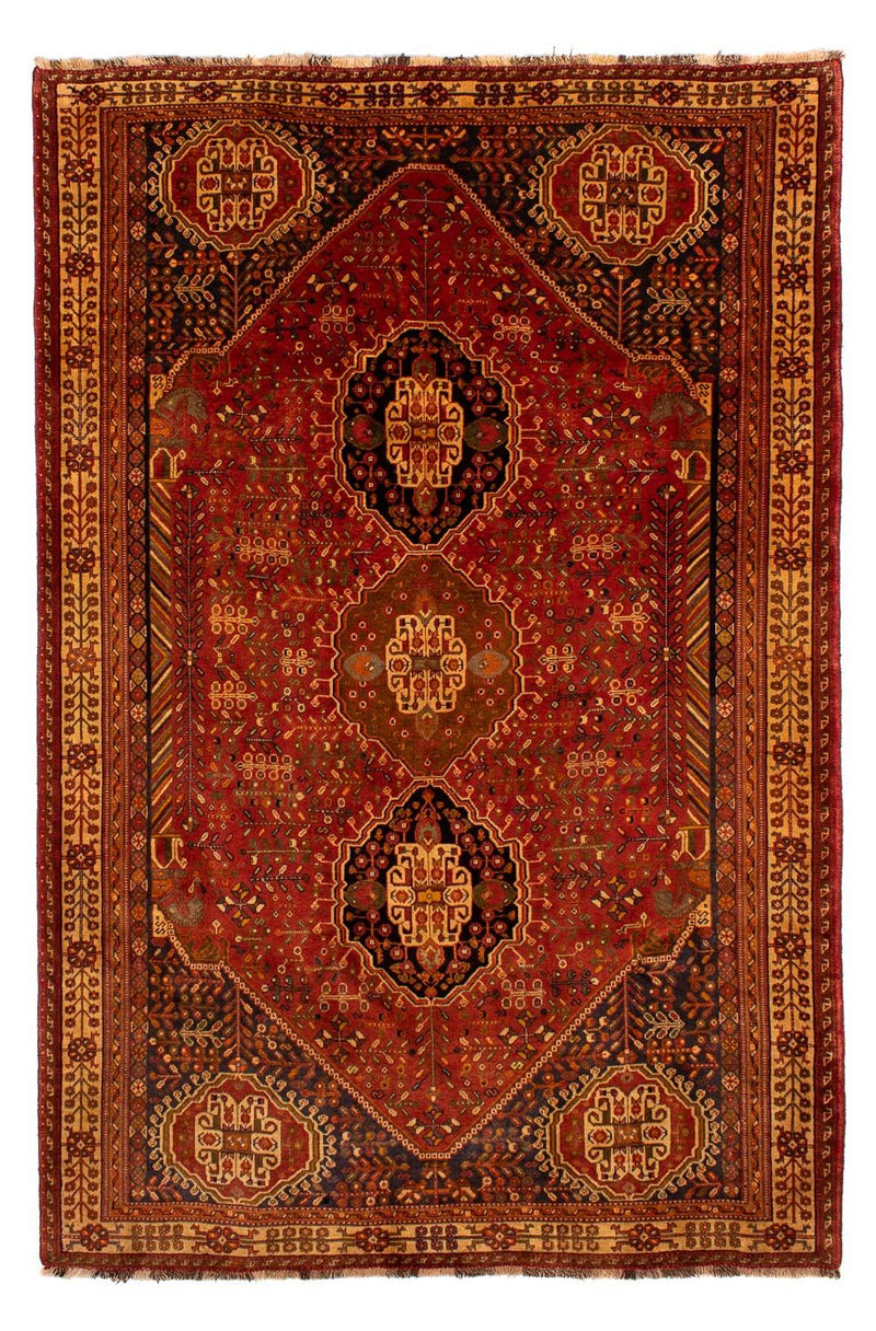 Perser Rug - Nomadic - 280 x 184 cm - dark red