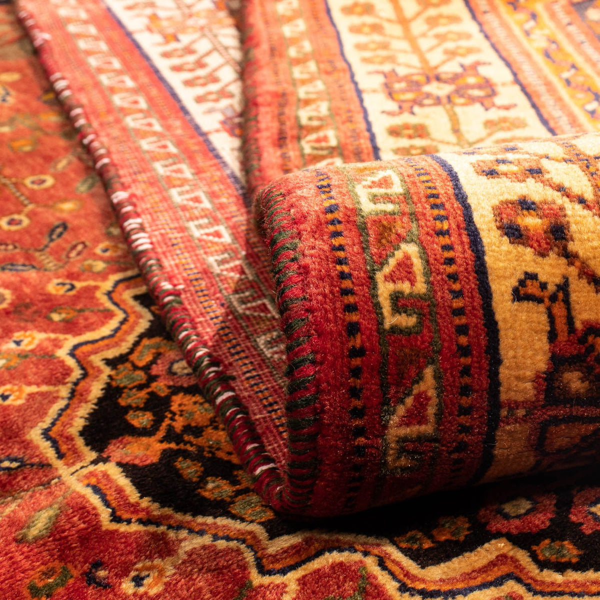 Perser Rug - Nomadic - 280 x 184 cm - dark red