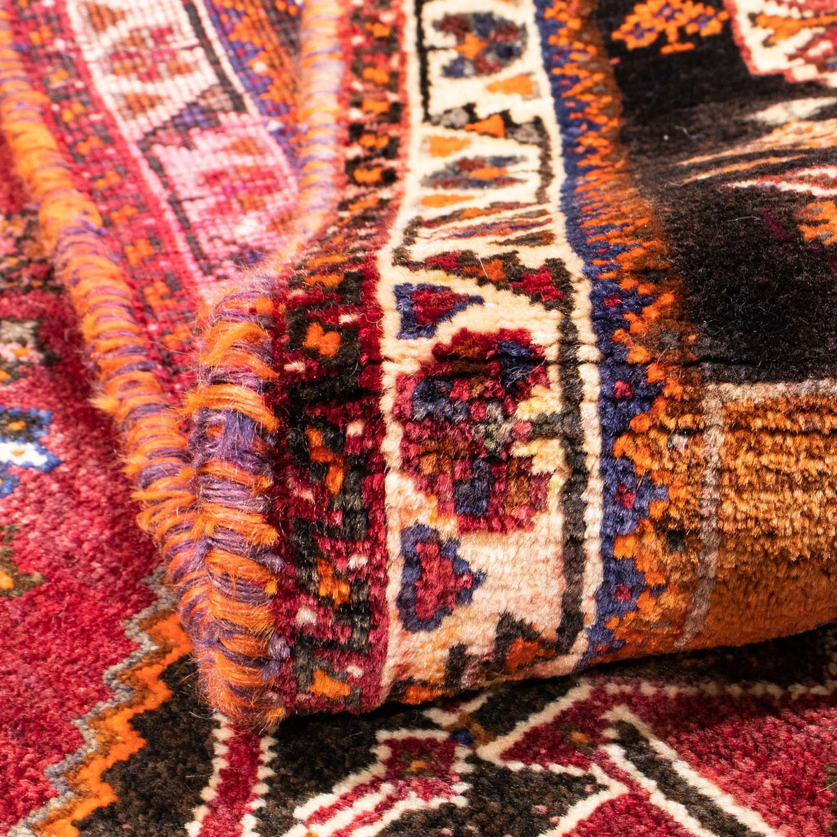 Perser Rug - Nomadic - 160 x 109 cm - dark red