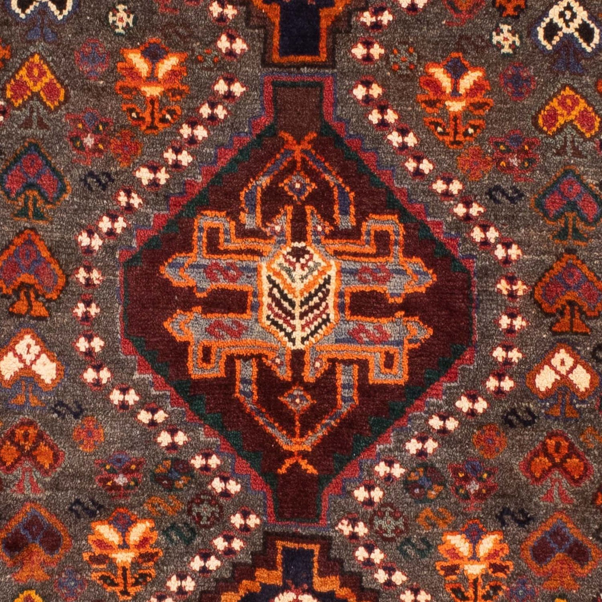 Perser Rug - Nomadic - 158 x 86 cm - dark brown