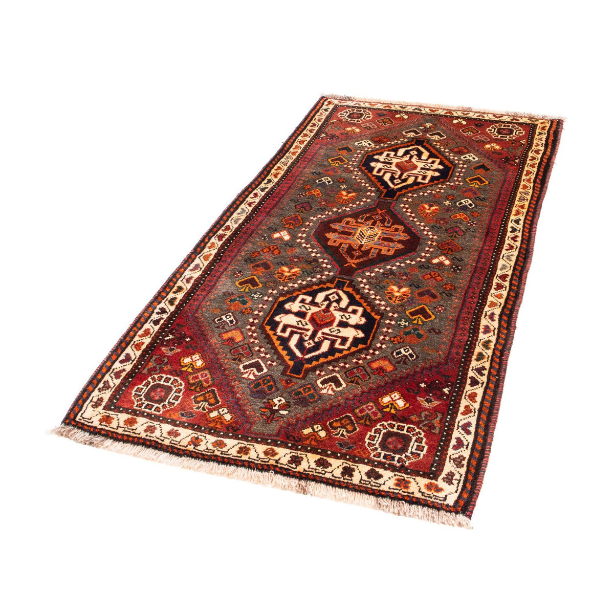 Perser Rug - Nomadic - 158 x 86 cm - dark brown