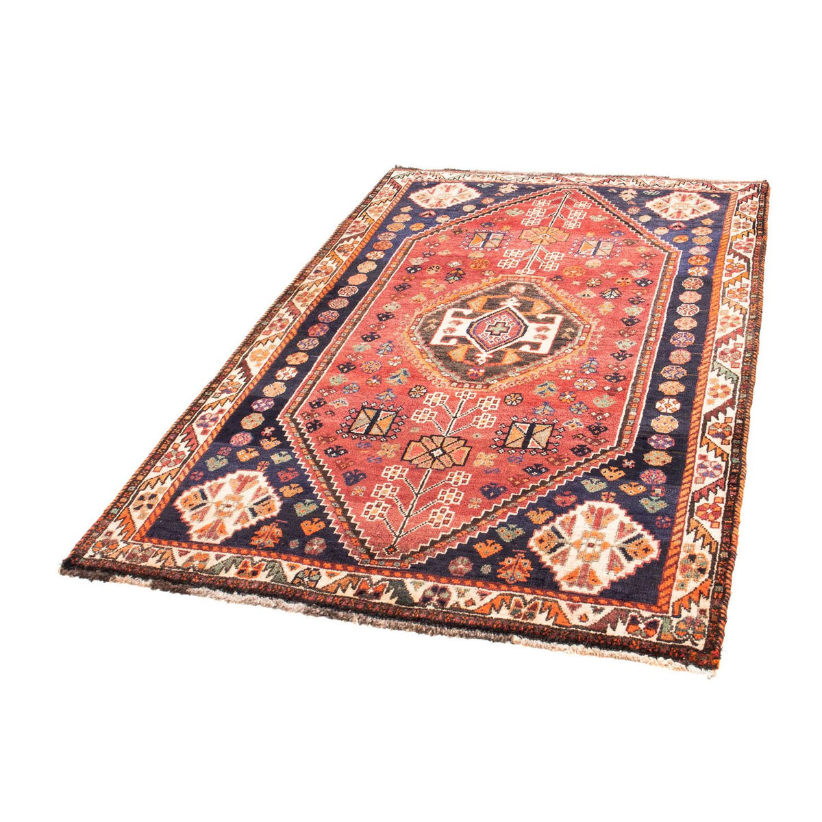 Perser Rug - Nomadic - 157 x 106 cm - dark red