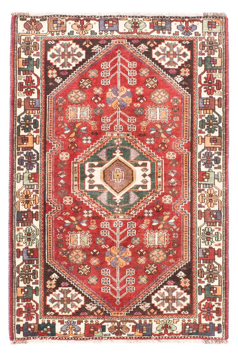 Perser Rug - Nomadic - 152 x 103 cm - dark red