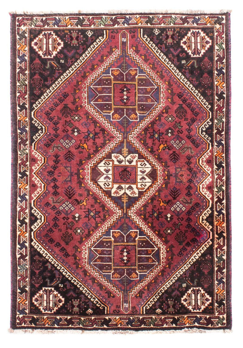 Perser Rug - Nomadic - 157 x 108 cm - dark red