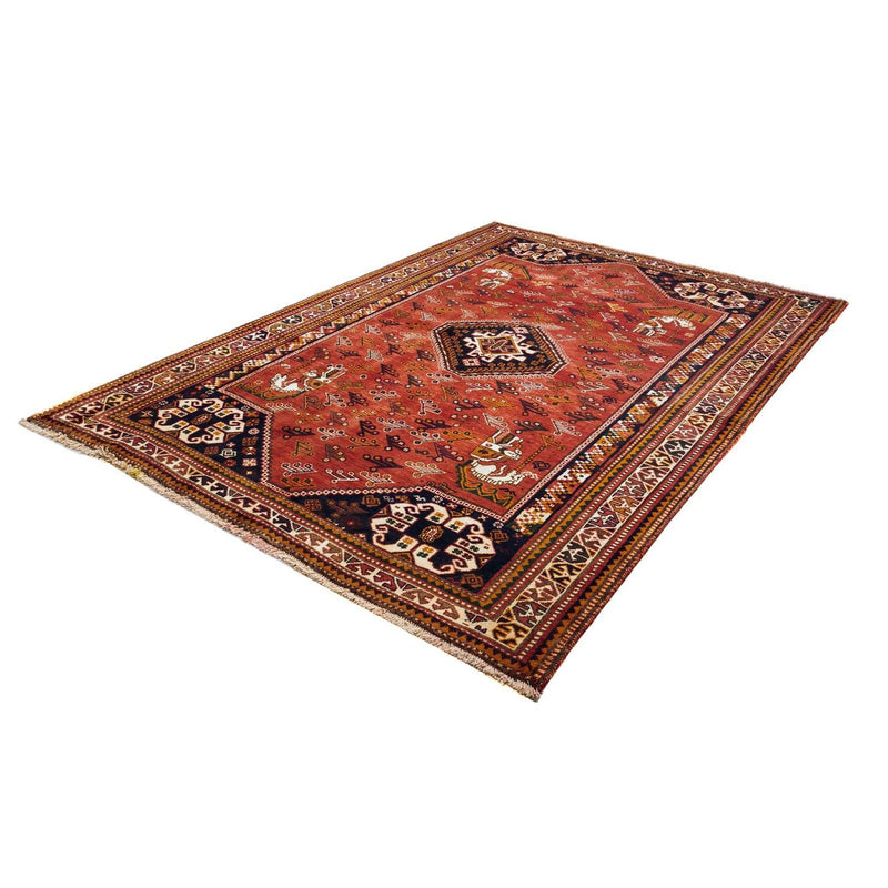 Perser Rug - Nomadic - 244 x 168 cm - dark red