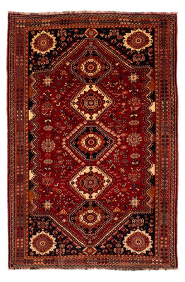 Perser Rug - Nomadic - 272 x 185 cm - dark red