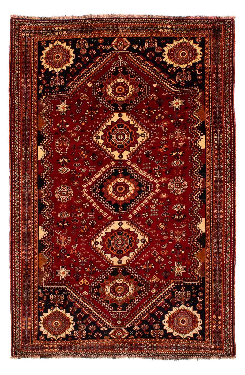 Perser Rug - Nomadic - 272 x 185 cm - dark red