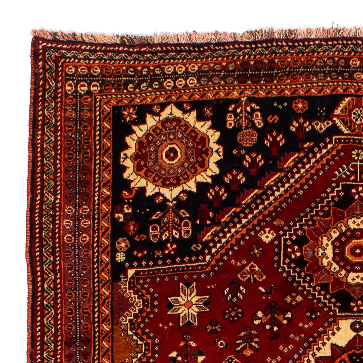 Perser Rug - Nomadic - 272 x 185 cm - dark red